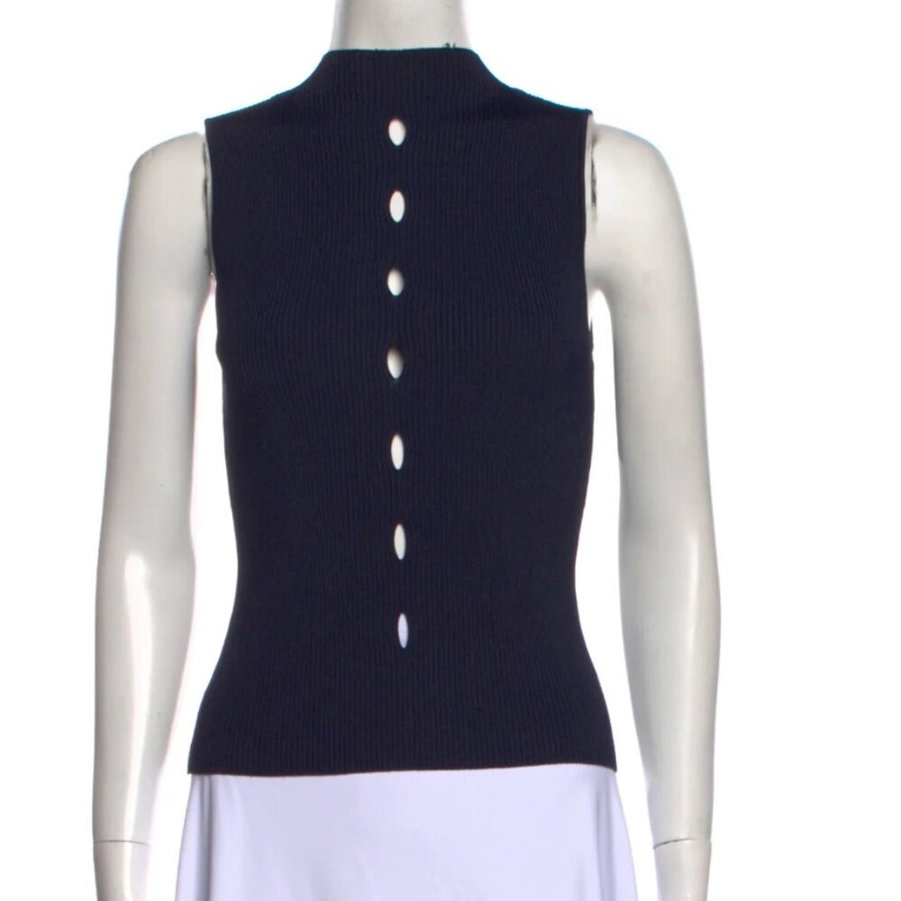 Intermix Mock Neck Sweater Size: Petite